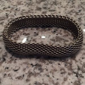 Tiffany & co. Somerset mesh bangle